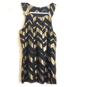 Black and gold shirt